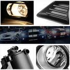 Clear Lens Fog Lights with Bezel & Switch for Toyota Camry (2007–2009)