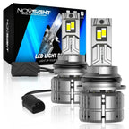 2X 9007 LED Headlight Bulbs for 6500K Super White