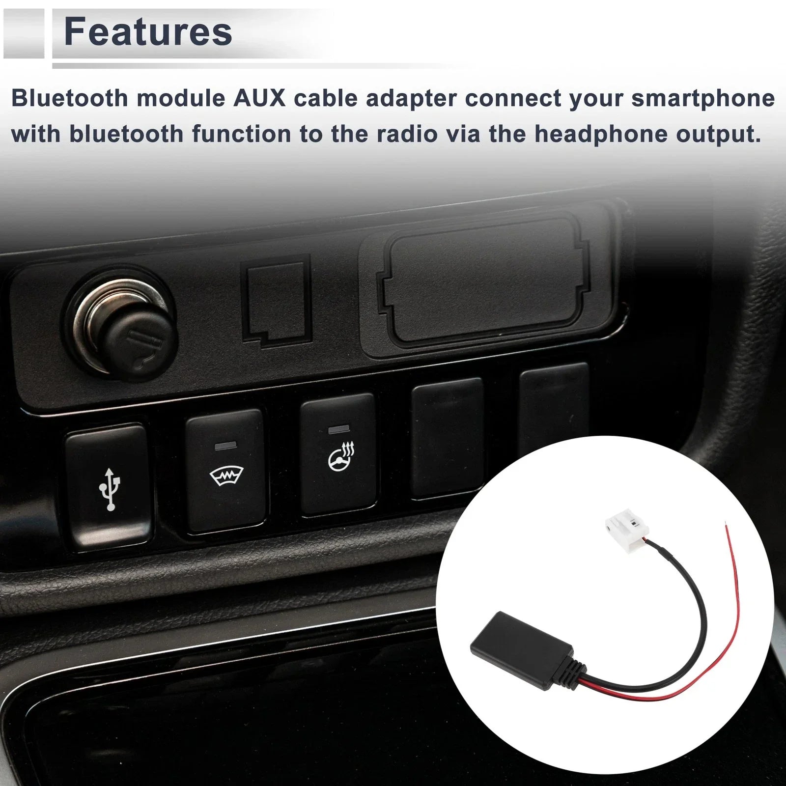 Stereo Radio Harness for Mercedes Benz W169 W245 W203 W209 (2001-2012)