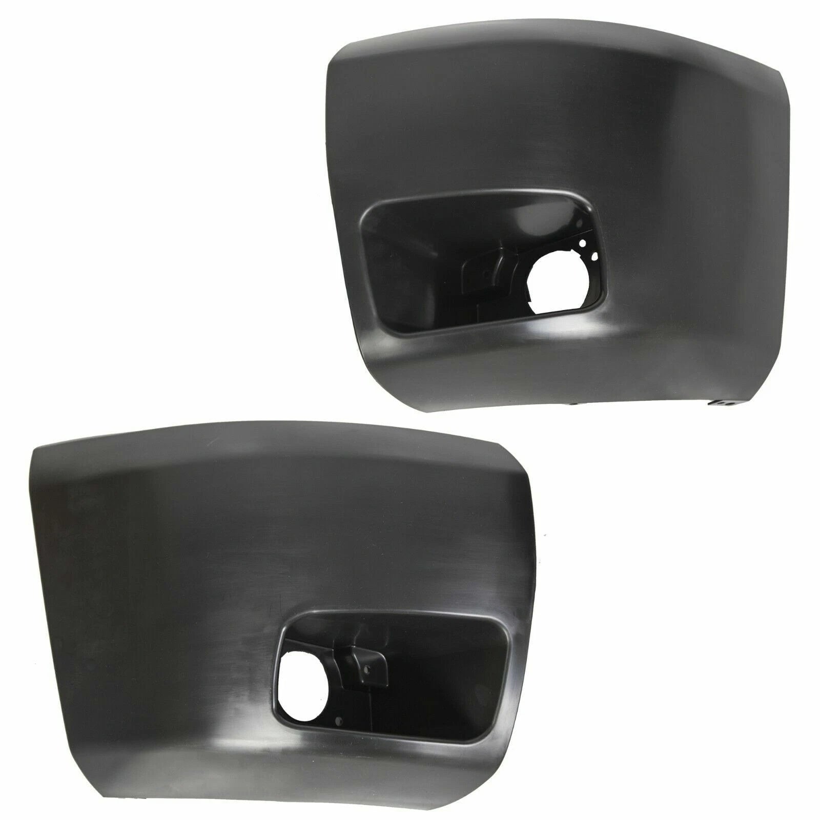 Set of 2 Bumper End Caps for Chevrolet Silverado 1500 (2007–2013)
