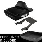 Chopped Trunk Backrest Mount Rack for Harley Touring Electra Glide (1997–2008)