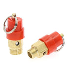 Brass 1/4" 8kg Air Compressor Pressure Safety Relief Valve 120PSI