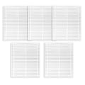 5 Pack Replacement Washable Filters for Conga 8490