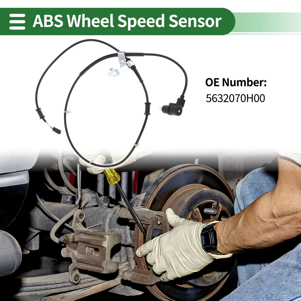 ABS Wheel Speed Sensor No. 5632070H00 for Suzuki Solio (2001–2006)