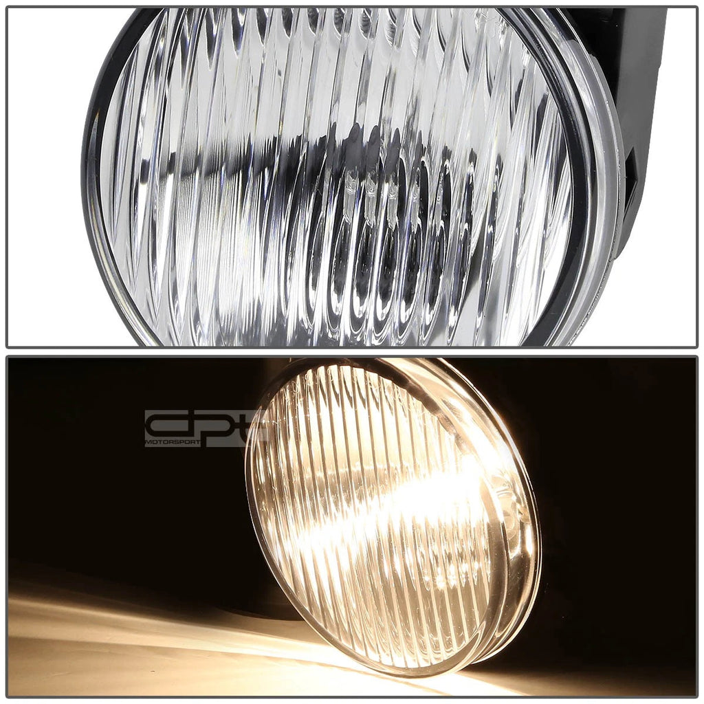 Set of 2 Fog Lights for Dodge Ram 1500-3500 (1994–2002) - Crystal Clear Lens