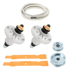 Lawn Mower Deck Rebuild Kit for John Deere D110 D120 D125 D130 X110 X120 (42")