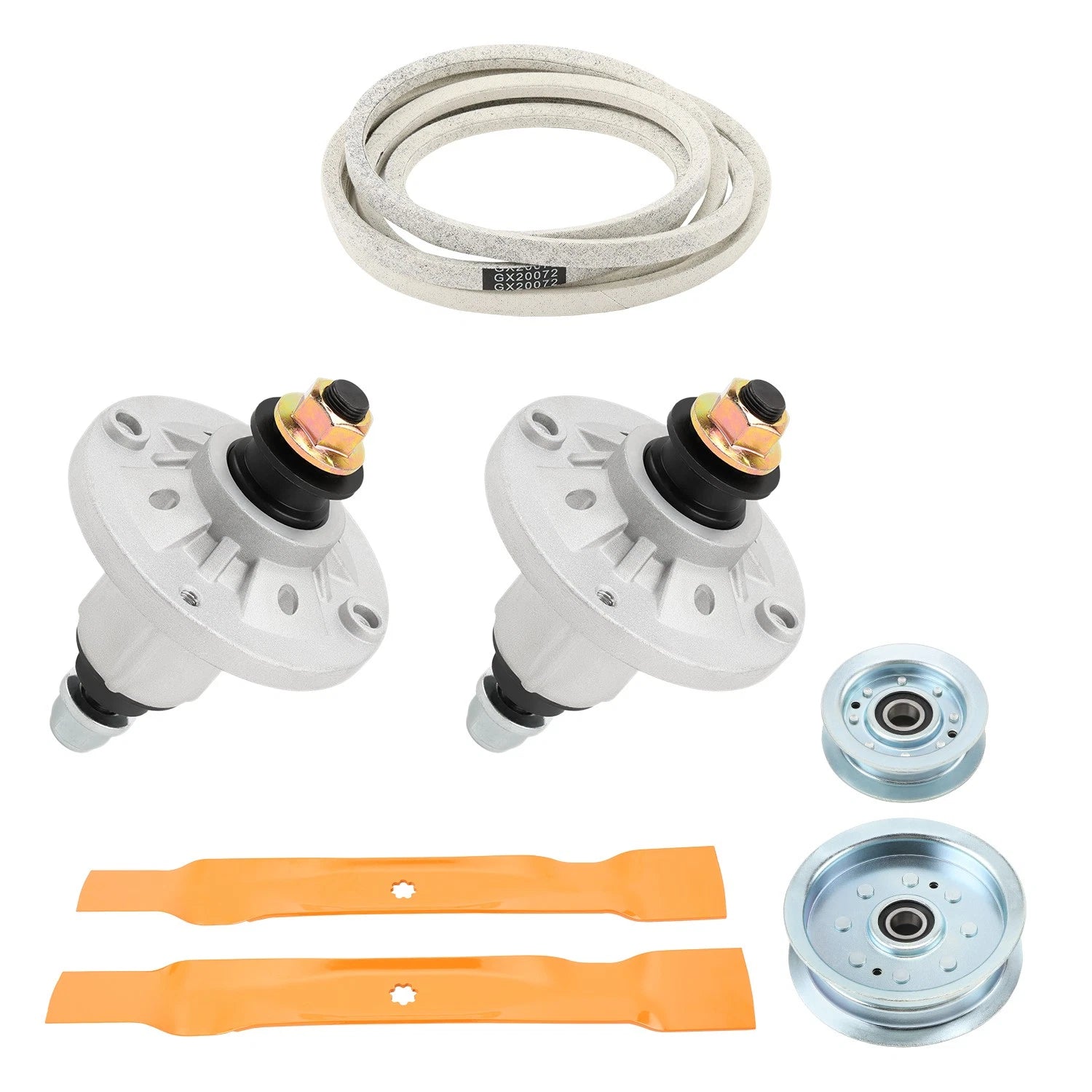 Lawn Mower Deck Rebuild Kit for John Deere D110 D120 D125 D130 X110 X120 (42")