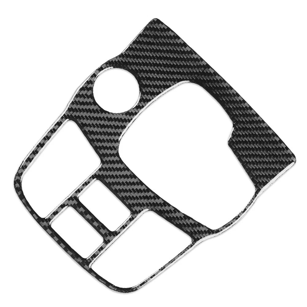 Gear Shift Panel Cover Trim for Jaguar F-Type (2013–2024) Carbon Fiber Black