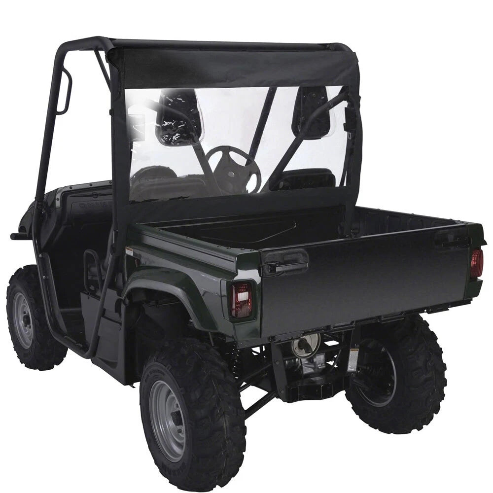 Soft Rear Windshield for Yamaha Rhino & Massimo UTVs (Waterproof PVC)