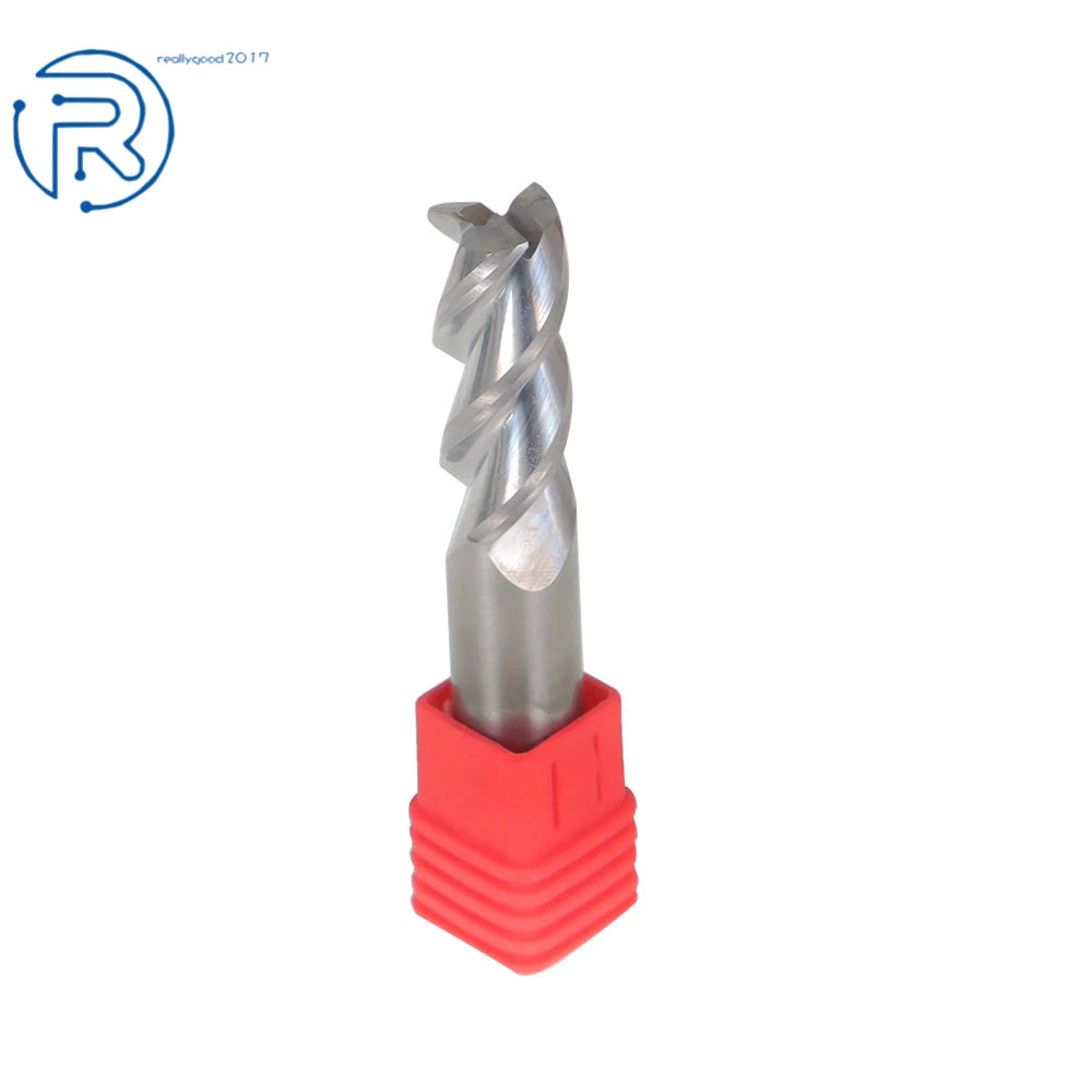 3 Pack 1/2" 3 Flute Regular Carbide End Mill 1-1/4" LOC 3" Overall Length
