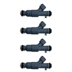 Set of 4 Fuel Injectors for Hyundai Sonata Tucson Kia Optima Sorento Forte Koup Rondo