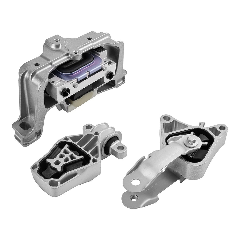 3Pcs Engine Motor & Auto Trans Mount for Mercedes-Benz B250 W246 CLA250 GLA250 (2013–2019)
