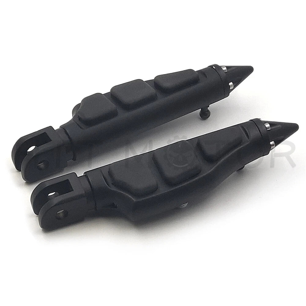 Stiletto Spike Footpegs for Harley FXBB FXBR FXBRS FXLR (2018–2023)
