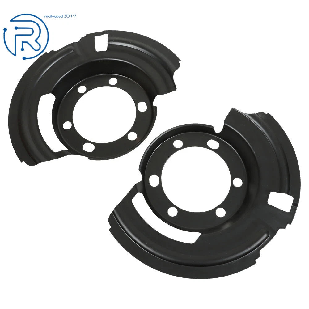 2PC Front Brake Dust Shield for Jeep Cherokee XJ Wrangler (1984–2001)