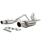 Dual 4" OD Tip Muffler Catback Exhaust for Ford Mustang 3.7 V6 (2011–2014)