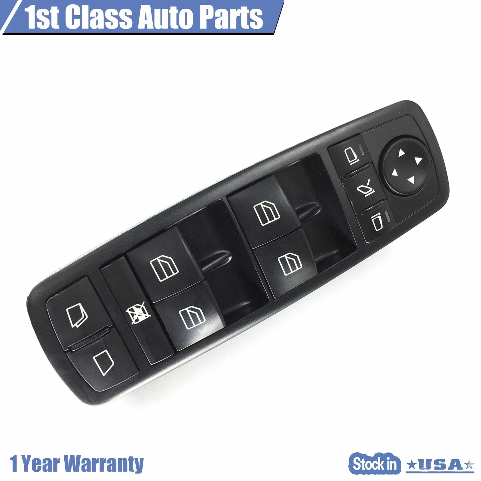 Left Front Window Mirror Master Switch for Mercedes-Benz R350 GL450 (2007–2012)