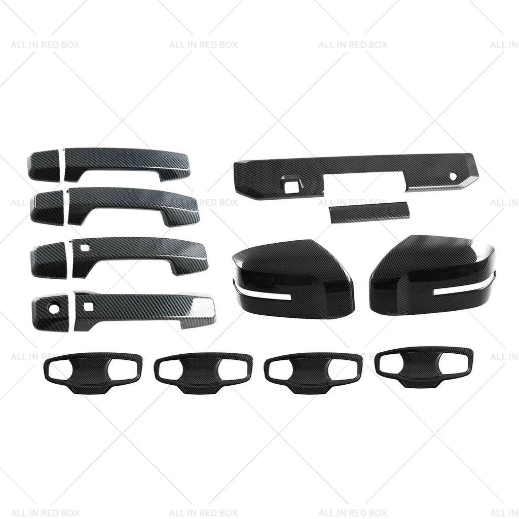 Front Mirror & Rear Door Handle Bowl Cover for Mitsubishi Triton (2023–2025)
