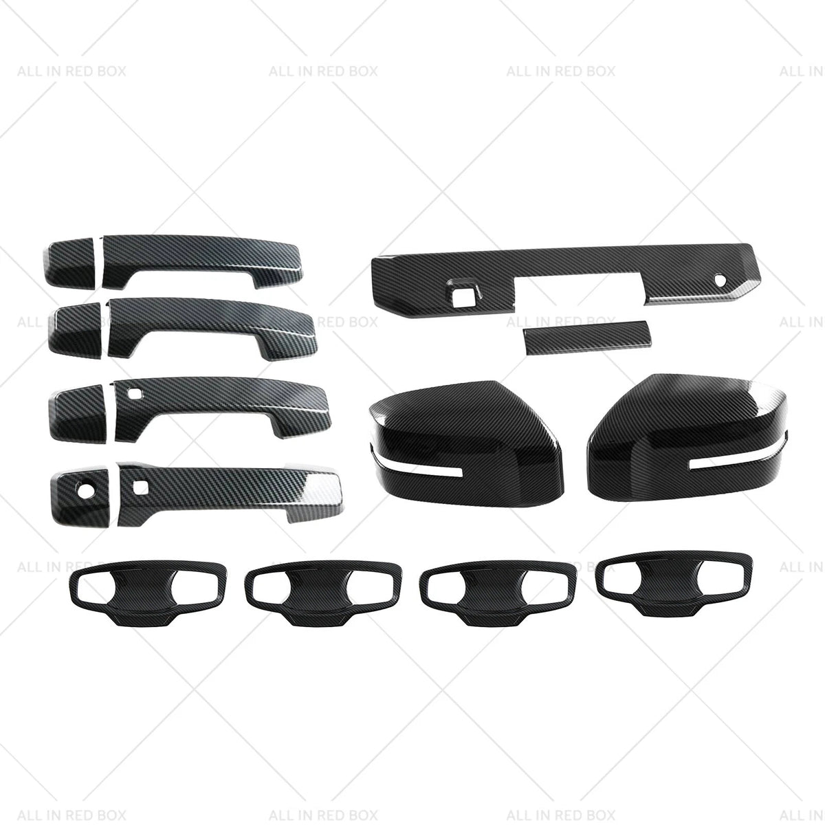 Front Mirror & Rear Door Handle Bowl Cover for Mitsubishi Triton (2023–2025)