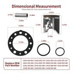 Piston Rings Gasket Kit 66.4mm Top End for Honda CR250R (1997–2001)