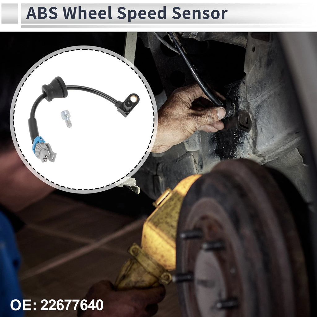 ABS Wheel Speed Sensor for Chevrolet Equinox (2005–2006) 1 Pc Rear Left/Right