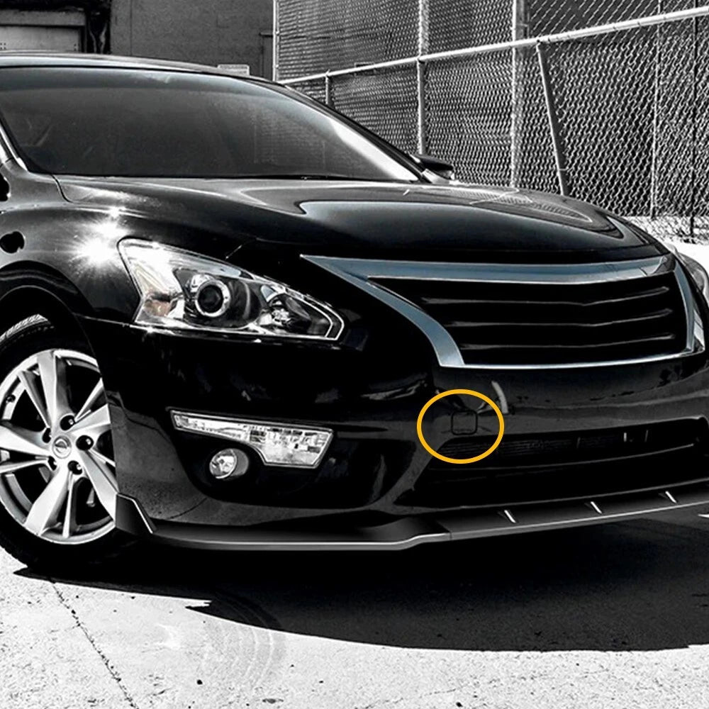 Front Bumper Tow Hook Cover Cap for Nissan Altima (2013–2015) OEM 622A0 H