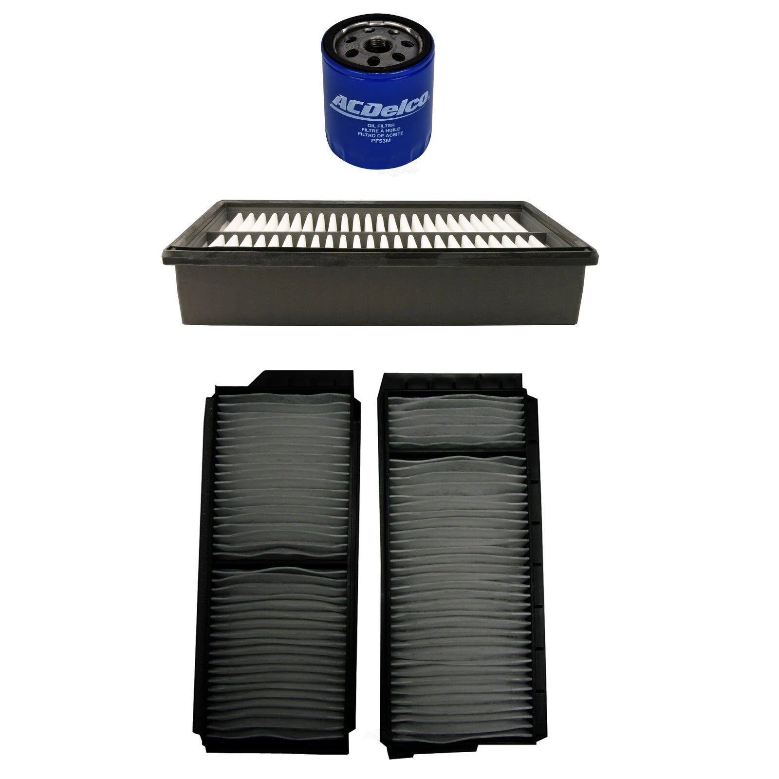 ACDelco Engine Oil Air Paper Cabin Filter Service Kit for Mazda 3 Sport (2004–2009)