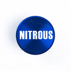 Blue Billet Aluminum Nitrous Cigarette Lighter Plug Cover for Car (Universal)