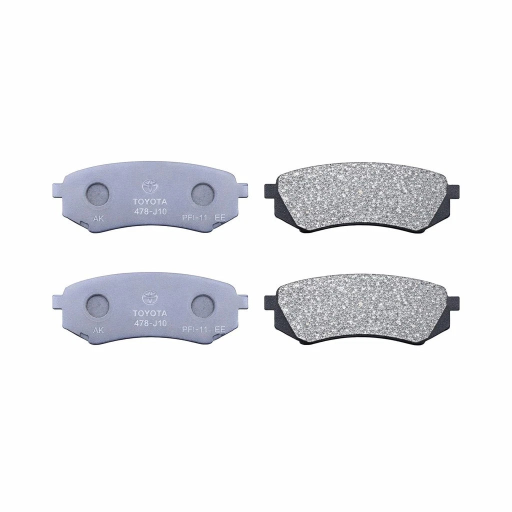Set of 4 Rear Disc Brake Pads for Lexus LX470, Toyota 0446660070