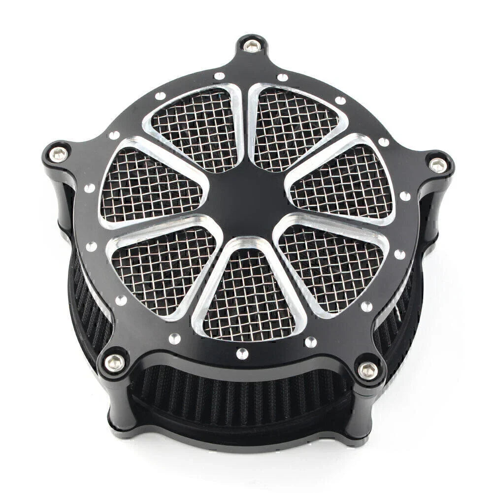 CNC Air Cleaner Intake Filter Kit for Harley Touring Dyna Softail