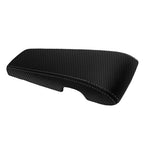 Console Armrest Cover for Dodge Dakota (2008–2011) PVC Carbon Gray Stitch