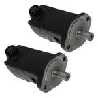 2Pcs Hydraulic Motor for Char-Lynn 104-1038 (Standard Mounting)