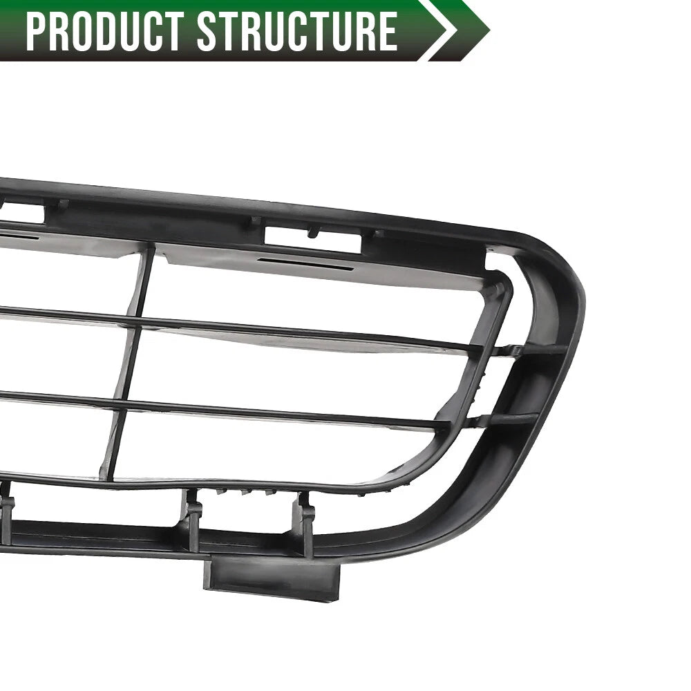 Front Bumper Lower Grille for Toyota Camry (2007–2009) Black