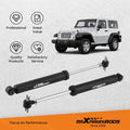 Rear Shocks for Jeep Wrangler JK Unlimited 4-Door (2007–2018) 0-3" Lifted