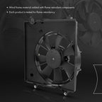Cooling Fan Assembly with Shroud for Honda Insight (2019–2022)