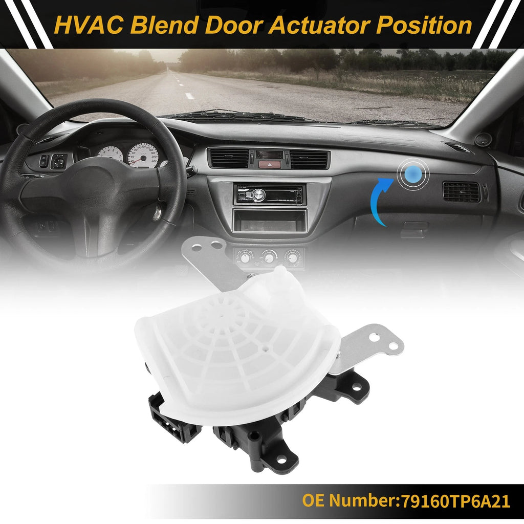 HVAC Heater Blend Door Actuator for Honda Accord Crosstour (2010–2011) No. 79160TP6A21