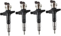 Set of 4 Fuel Injectors 8-98011604-1 8-98011604-2 for Holden 4JJ1 (2007–2015)