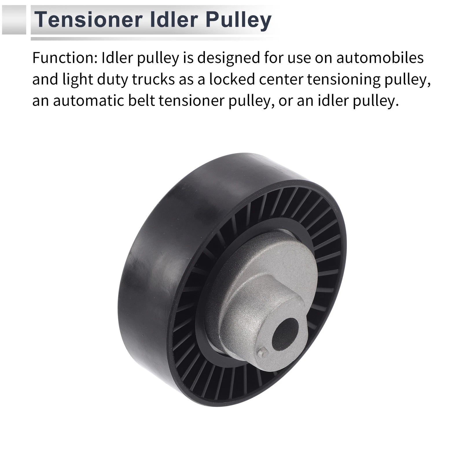Drive Belt Idler Pulley for BMW 325i (1994–2006) No. 11281748130/11281738605