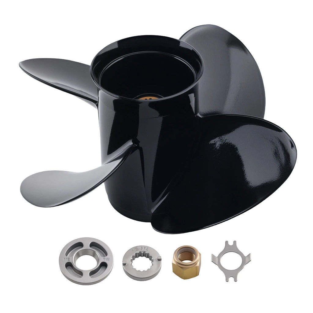 4 Blade Propeller for Mercury Outboard 75/90/115HP (13"x17")