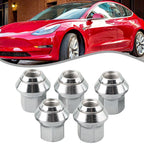 Set of 5 Chrome Wheel Nuts for Volvo