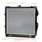 Aluminum Core Radiator for Toyota 4Runner/Pickup 1984–1995 DPI-945