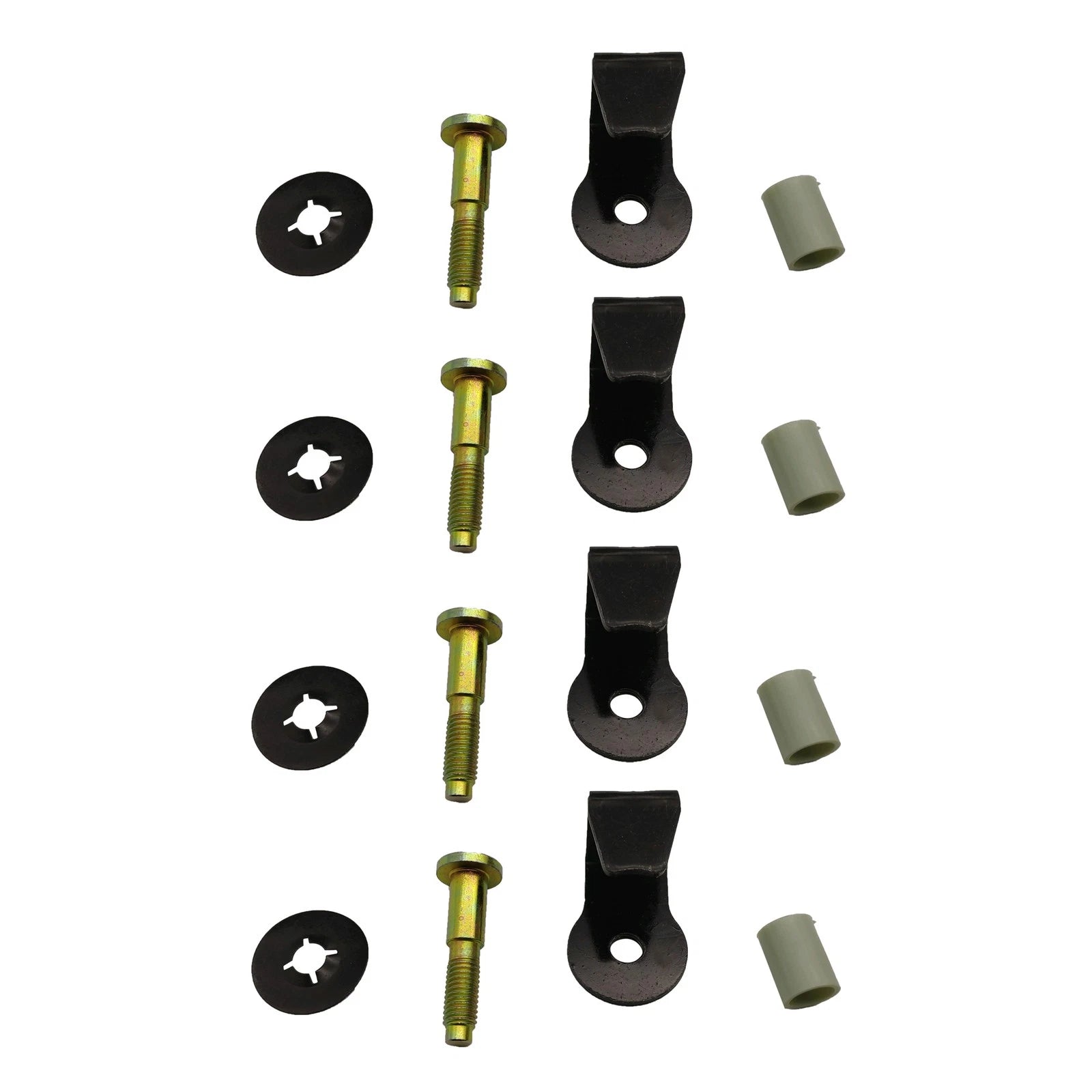 Set of 4 Rear Door Striker Bolts for Ford Bronco Escort Lincoln Mercury (1980–2011)