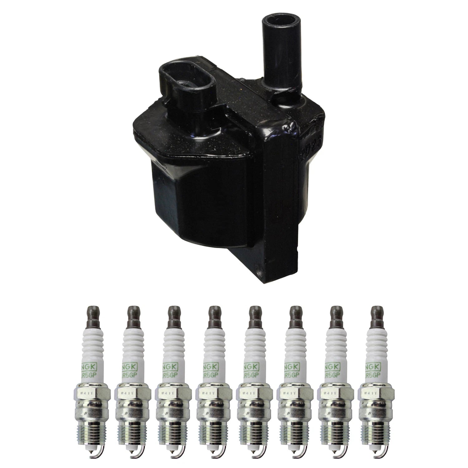 Denso Ignition Coil & NGK Platinum Spark Plugs Kit for P30 P3500 (1990–2002)