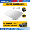 Left Side Driver Heated Mirror Glass for BMW 750i 750Li 750i xDrive (2010–2013)