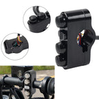 1" Handlebar Control Switches with Wiring Harness for Harley Dyna Sportster