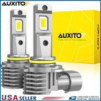 AUXITO 9006 HB4 LED Headlight Bulb Kit for Low Beam (80000LM, 6000K)