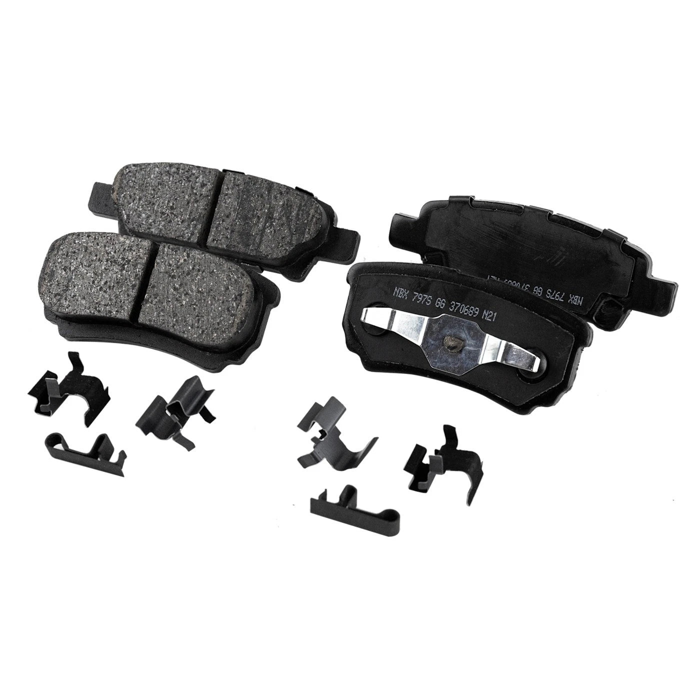 Brake Disc and Pad Kit for Chrysler 200 (2012–2014) Front and Rear Ceramic