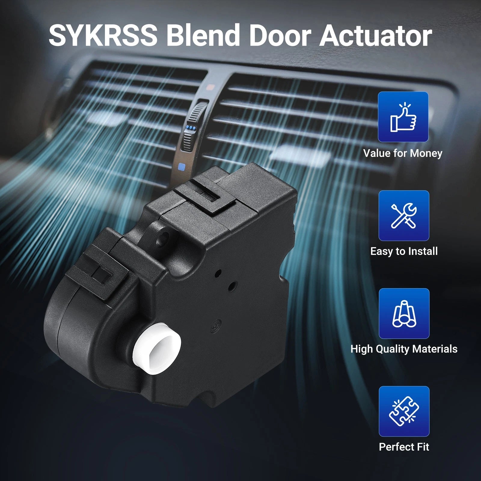 Blend Air Door Actuator for Buick Regal (1990–1994, 1997–2004) 604-107