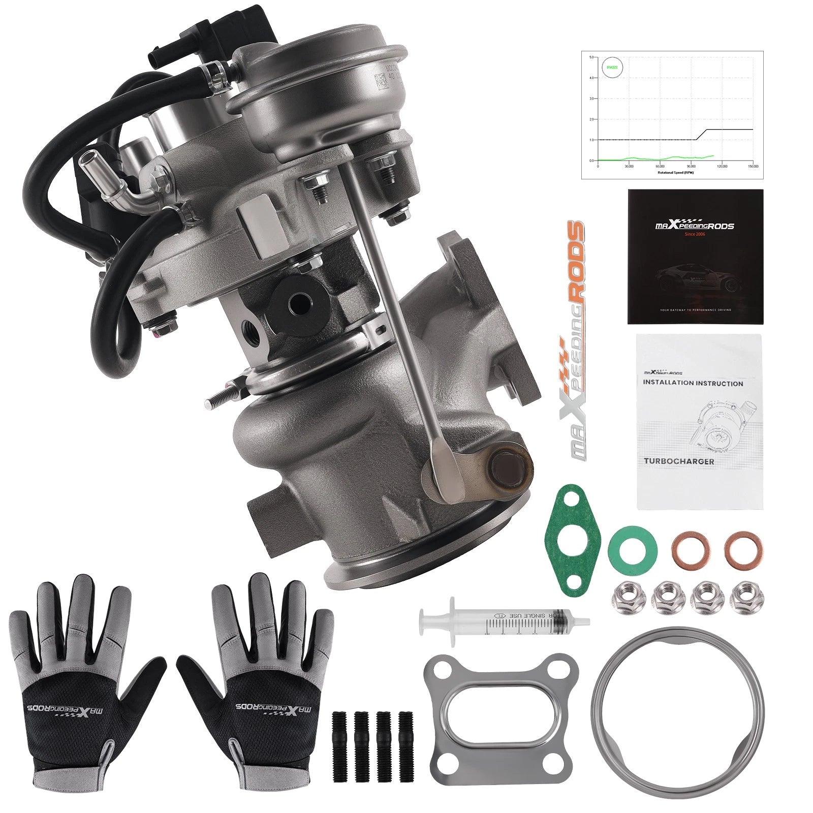 Upgraded Billet Turbocharger for Chevrolet Malibu 1.5 L4 DOHC (2016–2023)