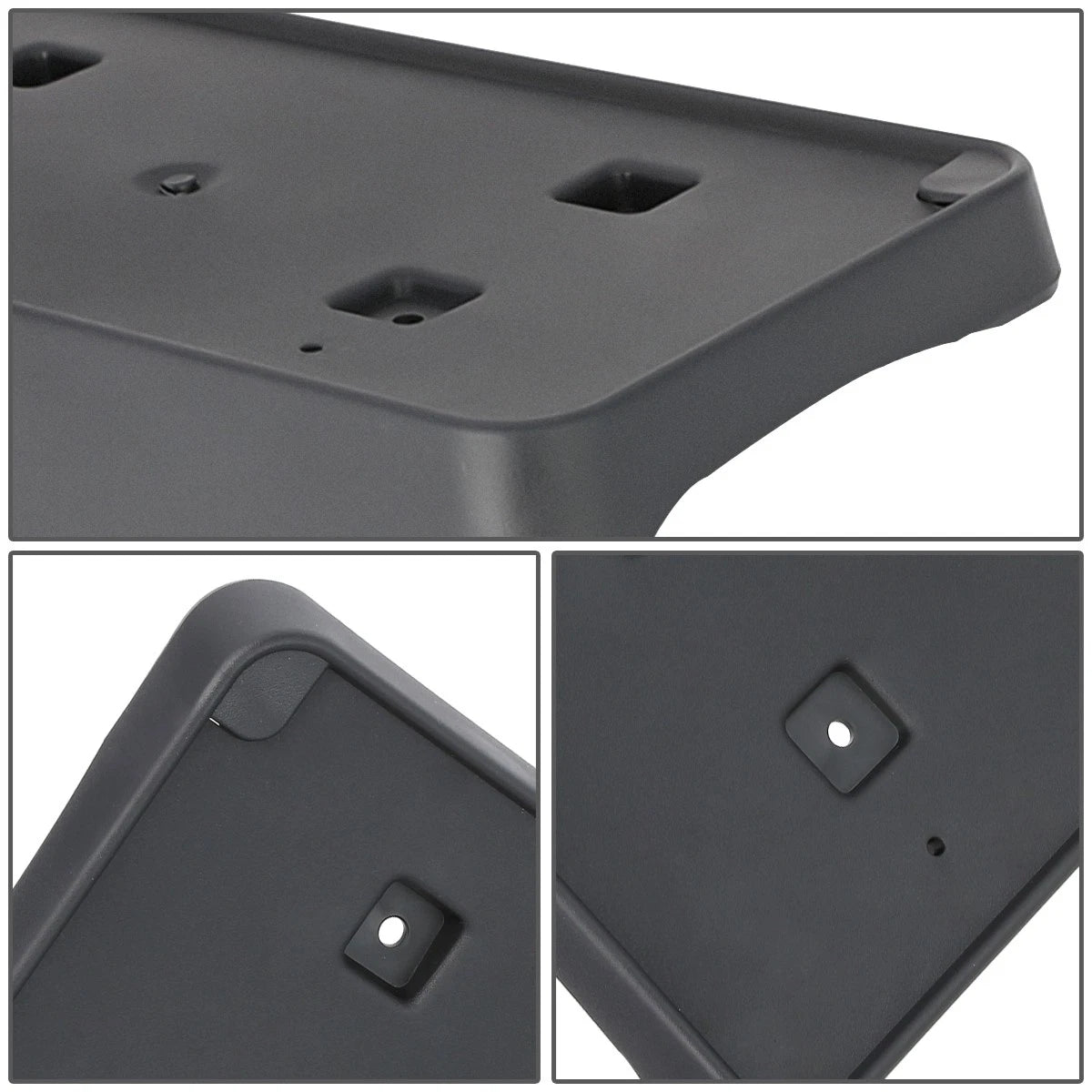 Front Bumper License Plate Mounting Bracket Kit for Dodge Charger (2015–2021)