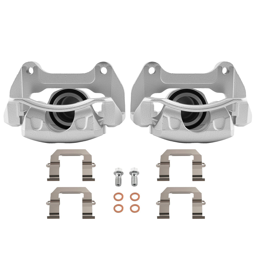 Front Disc Brake Calipers w/ Brackets for Buick Regal/Cascada (2011–2019)